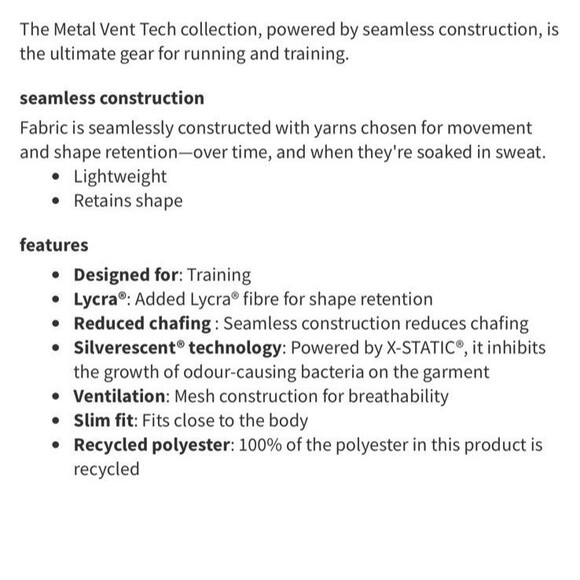 Lululemon Metal Vent Tech S Long Sleeve Grey Black Space Code Gym Training Run - Picture 3 of 9